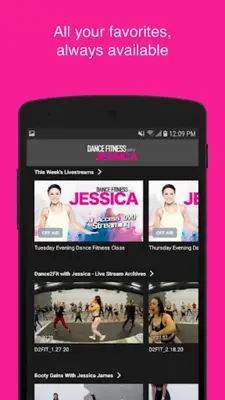 Dance Fitness with Jessica android App screenshot 11