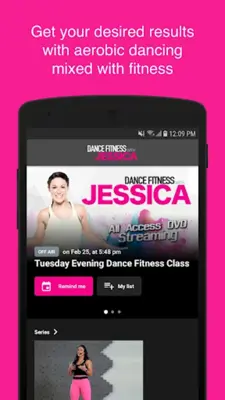 Dance Fitness with Jessica android App screenshot 12