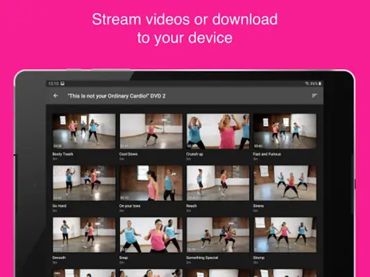 Dance Fitness with Jessica android App screenshot 5