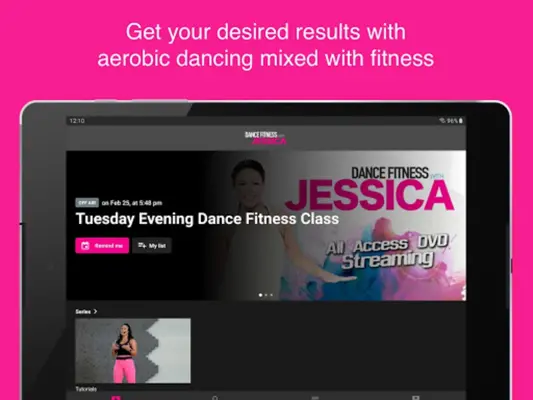 Dance Fitness with Jessica android App screenshot 7